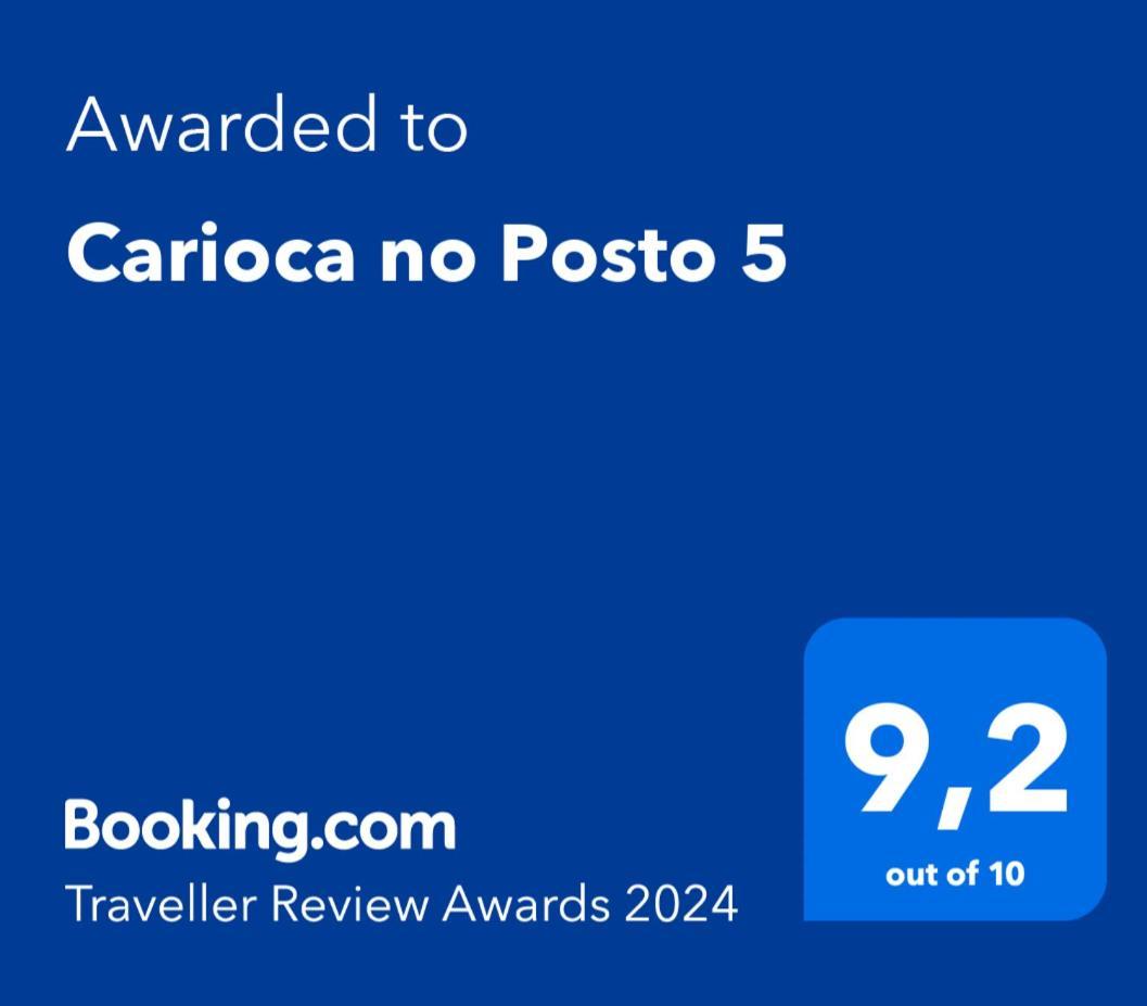 Апартаменты Carioca No Posto 5 Рио-де-Жанейро Экстерьер фото